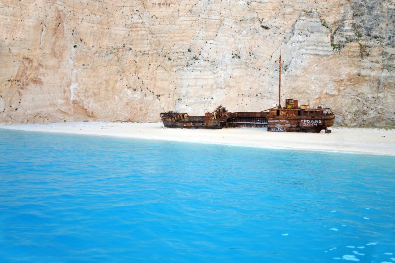 The story of the Shipwreck beach